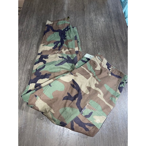 Propper International Other - Propper Men SZ 37 Green Woodland Camo Combat Trousers Cargo Pants Military 1990